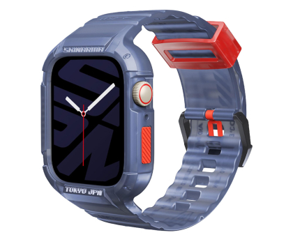 Pasek do smartwatchy Skinarma Saido 2in1 Apple Watch 45/44mm dark blue